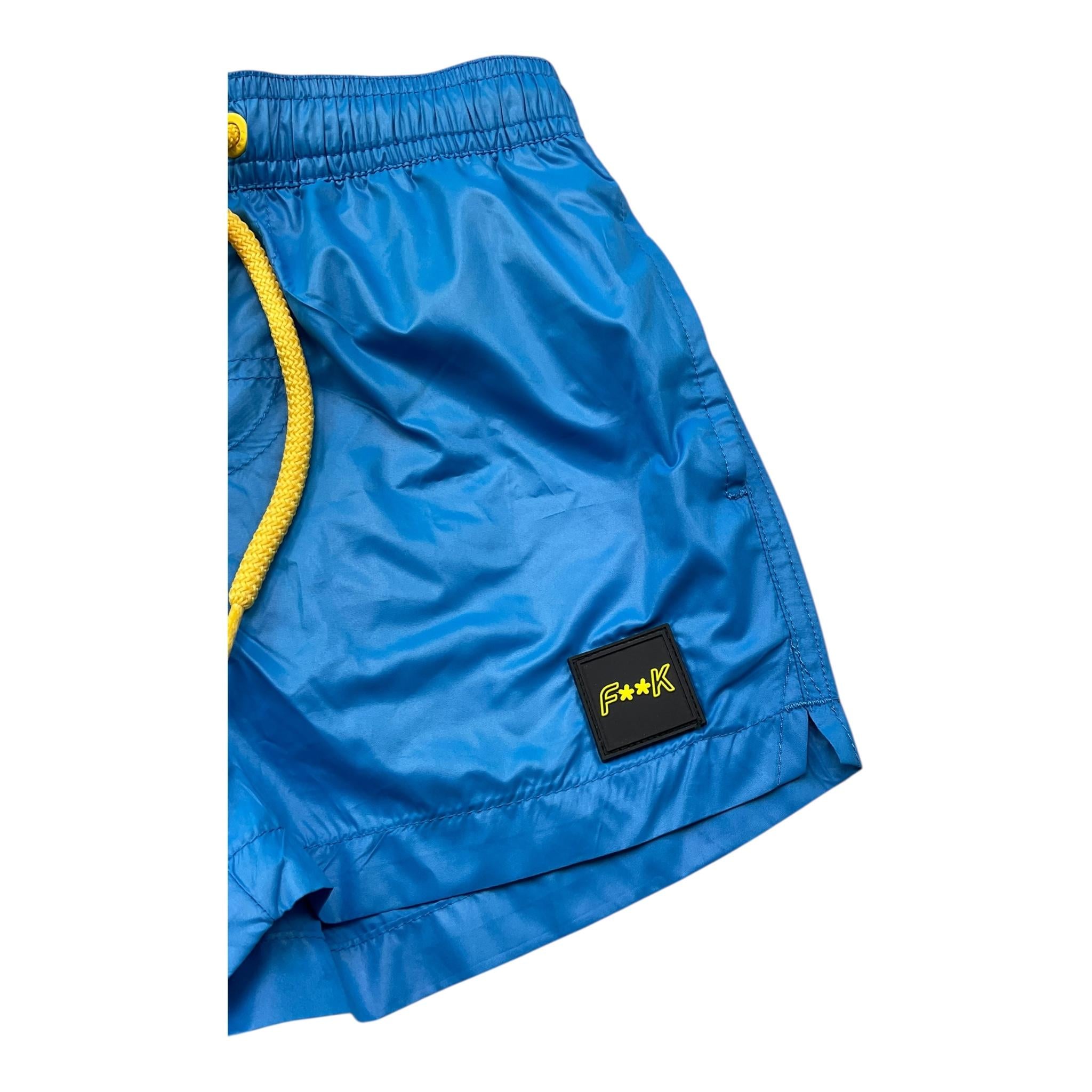 F**K Costume Tinta Unita per Bambino FJ25J01BU02AV AZZURRO F**K 