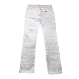 Emporio Armani Plain Trousers With Adjustable Waist White For Boys