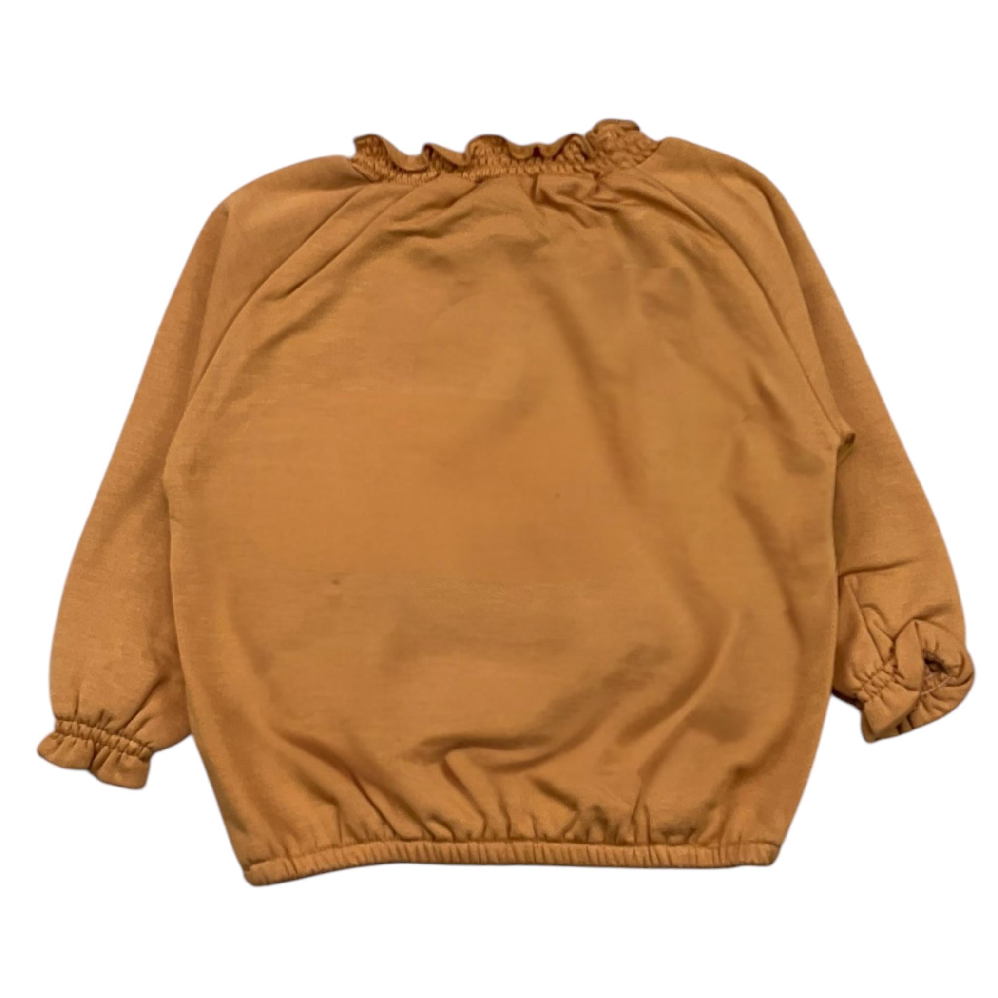 BAMBOOM+BABIES shirt tinta unita con colletto Senape per Neonata 6899 SENAPE BAMBOOM+BABIES 