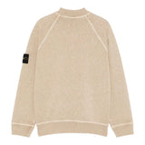 Stone Island Felpa con Zip Tinta Unita per Bambino J1S166100004 BEIGE STONE ISLAND 