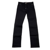 Philipp Plein Jeans Solid Color 5 Pocket Black for Boys