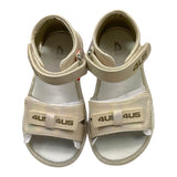 Cesare Paciotti Plain Sandal With Velcro For Newborn Baby Girl