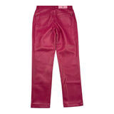 JOHN RICHMOND pantalone in ecopelle tinta unita con girovita regolabile Fuxia per Bambina RGA25226PA FUXIA JOHN RICHMOND 