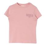 ELISABETTA FRANCHI t-shirt girocollo tinta unita con logo Rosa per Bambina EGTS084 ROSA ELISABETTA FRANCHI 