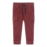 BOBOLI pantalone in velluto tinta unita con elastico in vita Ruggine per Neonato 339072 RUGGINE BOBOLI 