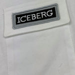 Iceberg T-Shirt Girocollo Tinta Unita per Bambino TSICE5103J BIANCO ICEBERG 
