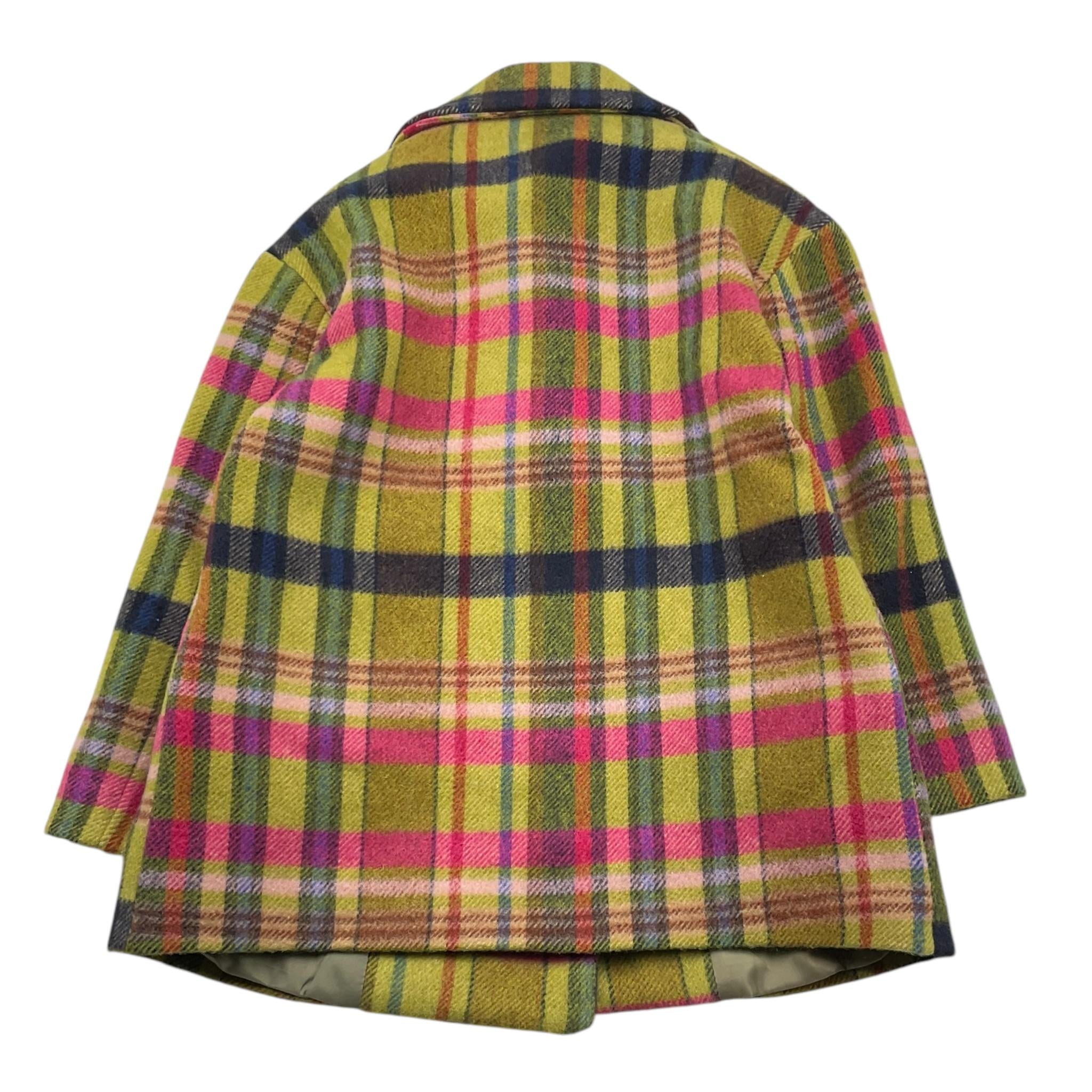 LU LU BY MISS GRANT giacca tinta unita con fantasia a righe Verde per Bambina LL2519 VERDE LU LU BY MISS GRANT 