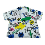 Cesare Paciotti Camicia Mezza Manica tinta unita Stampe Bianco per Bambino CMP5101BX BIANCO CESARE PACIOTTI 