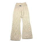 MSGM pantalone in maglia tinta unita Panna per Bambina F3MSJGPA211 PANNA MSGM 