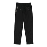 JOHN RICHMOND pantalone tinta unita con elastico in vita Nero per Bambino RBA24084PAX NERO JOHN RICHMOND 
