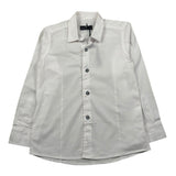 Manuel & Frank Camicia Manica Lunga Tinta Unita per Bambino MF3306B BIANCO MANUEL & FRANK 