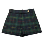 ABEL & LULA short fantasia quadri con girovita regolabile Blu/verde per Bambina 5710 BLU/VERDE ABEL & LULA 