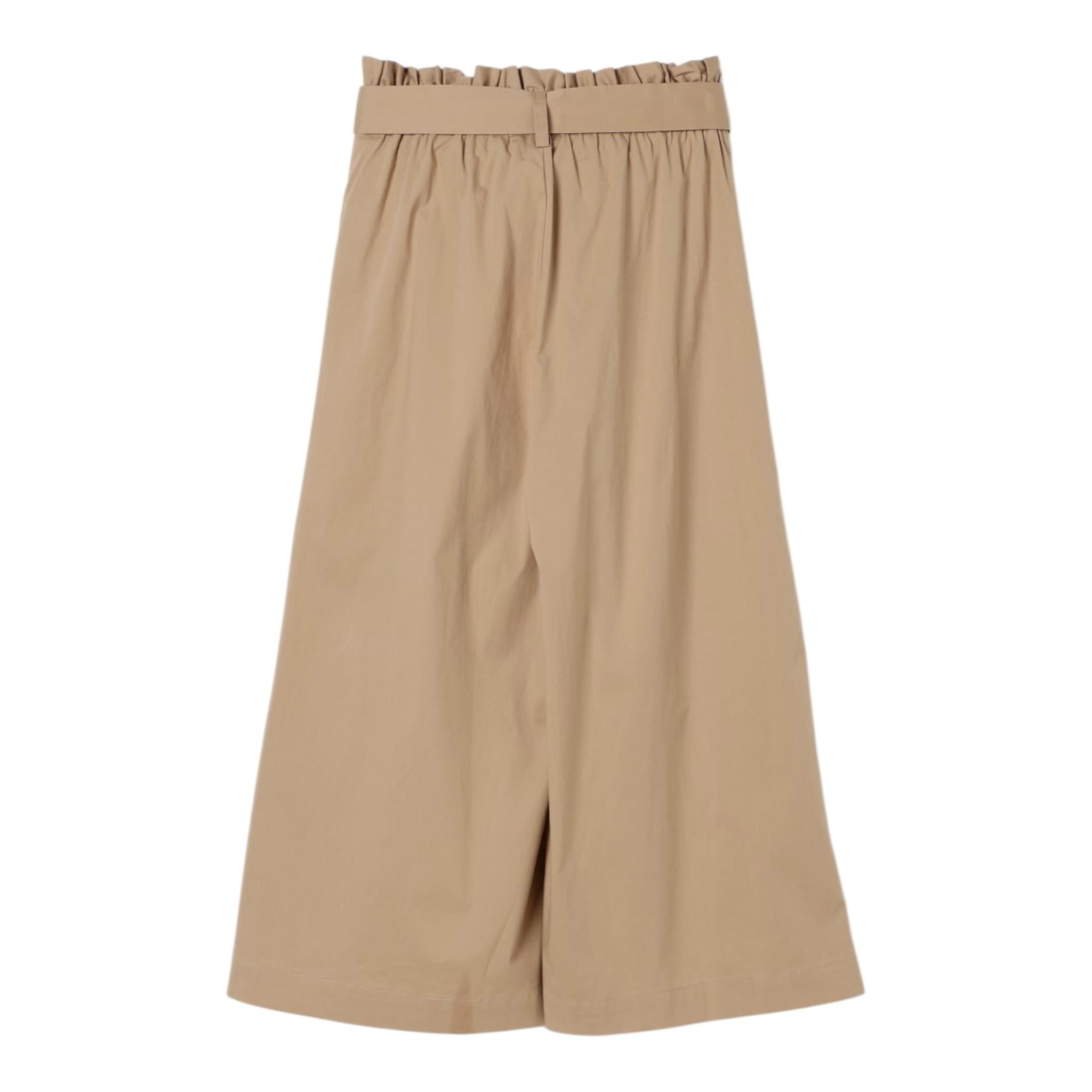 Twinset Pantalone Modello A Palazzo Tinta Unita per Bambina 251GJ2425 BEIGE TWINSET 