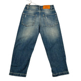 Never Too Jeans tinta unita con Girovita Regolabile Blu per Bambino NT1365B BLU NEVER TOO 