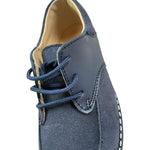 Panyno Mocassino tinta unita con Lacci Blu per Bambino B2625 BLU PANYNO 