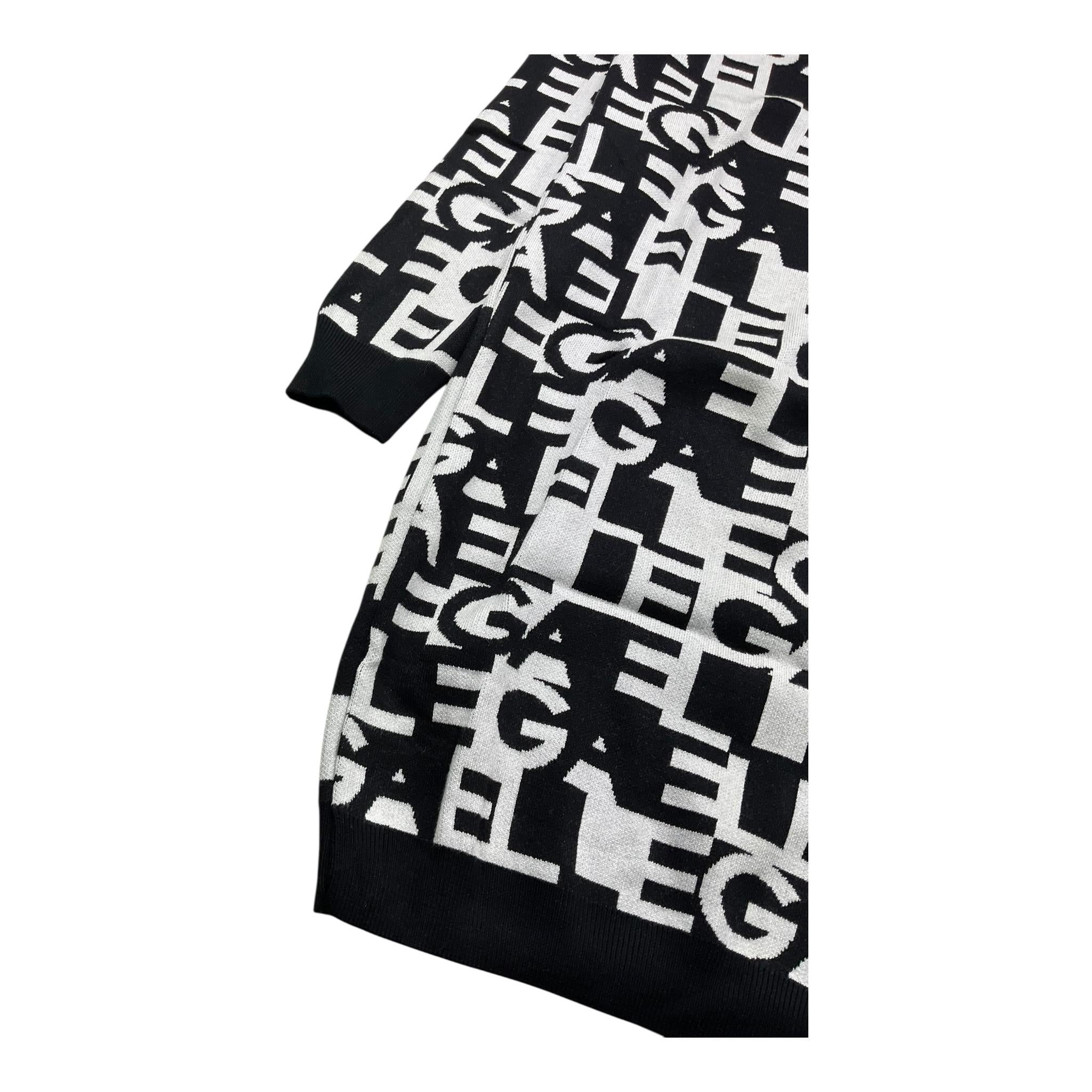 GAELLE abito tinta unita logato con cappuccio Bianco/nero per Bambina 2741VW00420XXX BIANCO/NERO GAELLE 