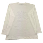 MANUEL RITZ shirt girocollo tinta unita con logo Bianco per Bambino MR2370 BIANCO MANUEL RITZ 