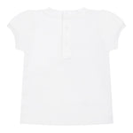 Moschino T-Shirt Girocollo Tinta Unita con Orso per Neonato MNM047N BIANCO MOSCHINO 