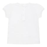 Moschino T-Shirt Girocollo Tinta Unita con Orso per Neonato MNM047N BIANCO MOSCHINO 