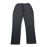 NEVER TOO pantallone tinta unita con elastico in vita Nero per Bambino NT1004R NERO NEVER TOO 