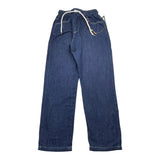 Never Too Jeans Solid Color With Elastic Waist Blue For Boys