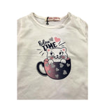 EBITA shirt girocollo tinta unita Bianco per Neonata SHRV BIANCO EBITA 