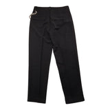 Cesare Paciotti Plain Trousers With Adjustable Waist Black For Boys