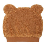 MOSCHINO cappello teddy tinta unita con orecchie Marrone per Neonato MUX04X MARRONE MOSCHINO 