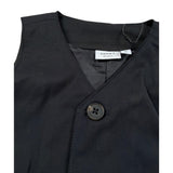 Name.It Gilet tinta unita Nero per Bambino 13132878 NERO NAME.IT 