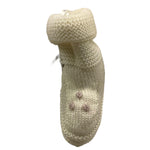 JOLIE JULIET babbucce tinta unita con ricami Panna per Neonata 20A PANNA JOLIE JULIET 