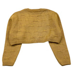 BARCELLINO coprispalle tinta unita con ricami Giallo per Bambina 115924 GIALLO BARCELLINO 