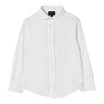 Fay Camicia Tinta Unita Manica Lunga per Bambino FW5Q20 BIANCO FAY 