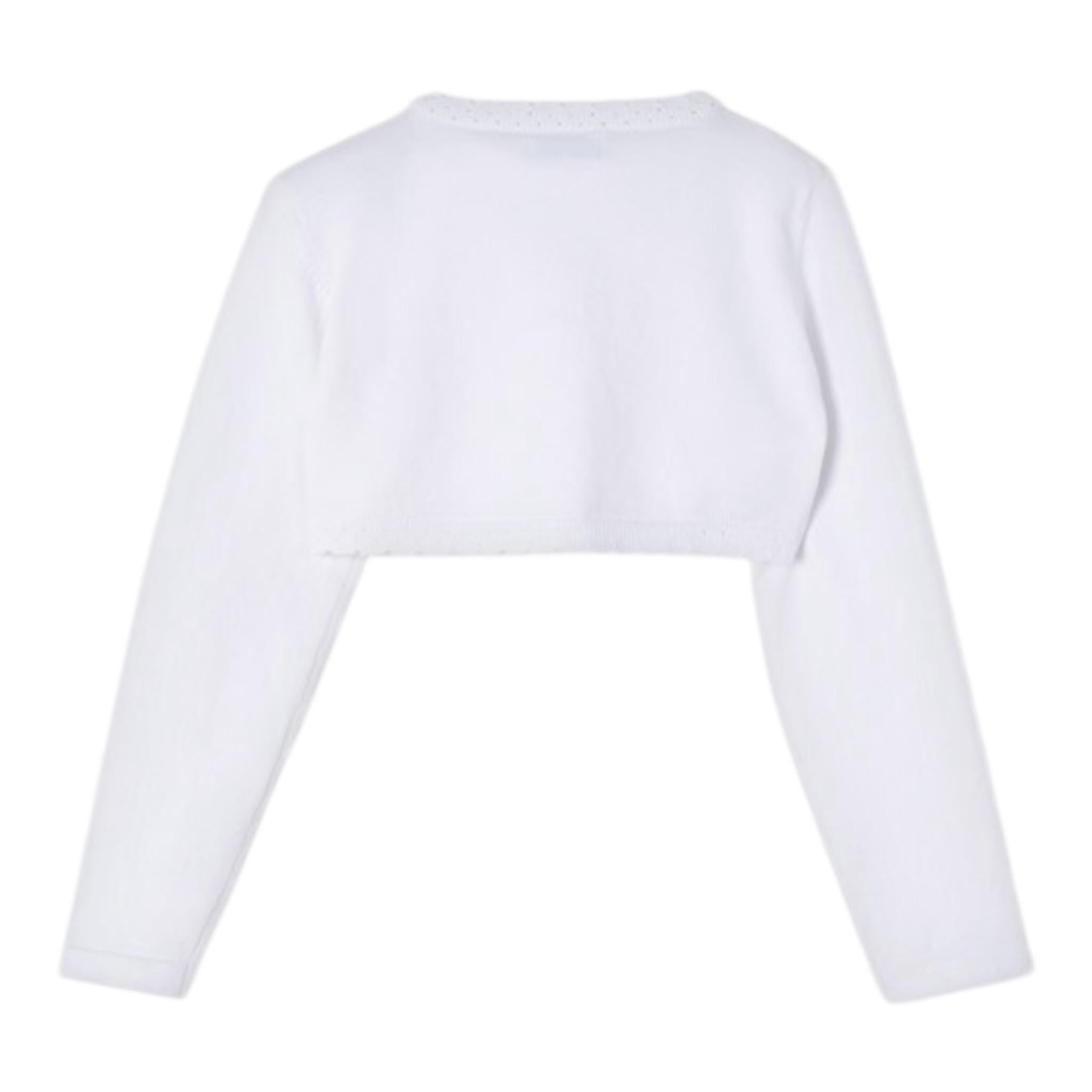 Mayoral Coprispalle Tinta Unita per Bambina 320 BIANCO MAYORAL 