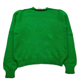 VICOLO maglia girocollo tinta unita con stampa Verde per Bambina 3141W00160XX VERDE VICOLO 
