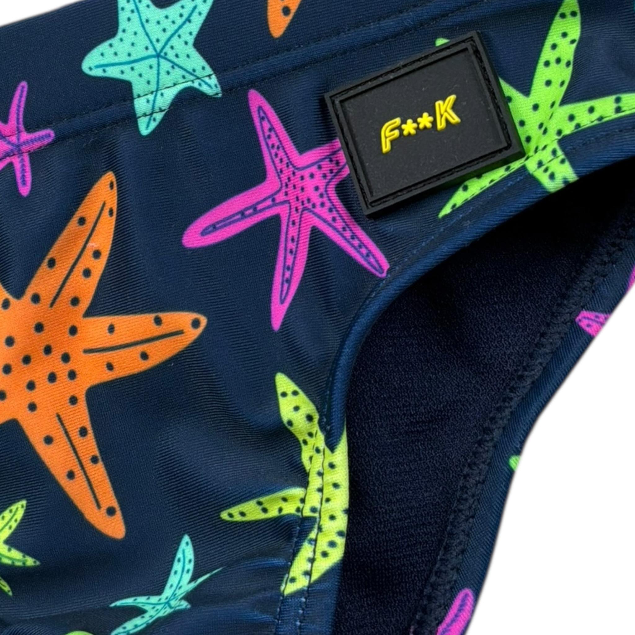 F**K Costume Mutandina Tinta Unita Stampa Fantasia per Neonato FJ25N04SA20X16X BLU F**K 