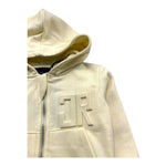 John Richmond Felpa con Zip E Cappuccio Tinta Unita con Logo per Neonato RIP26004FE GIALLO JOHN RICHMOND 