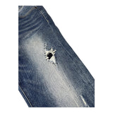 DANIELE ALESSANDRINI jeans tinta unita 5 tasche Blu per Bambino 1231PD1271 BLU DANIELE ALESSANDRINI 