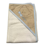 LE BEBE' poncho accappatoio bicolore Bianco per Neonato LBB5080 BIANCO LE BEBE' 