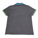 Suns68 Polo Mezza Manica Tinta Unita con Logo per Bambino CPA35310 GRIGIO SUNS68 