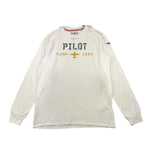 AERONAUTICA MILITARE shirt girocollo tinta unita con stampa Bianco per Bambino 242TS0002AJRJ664 BIANCO AERONAUTICA MILITARE 