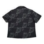 Do Not Conform Camicia Mezza Manica Tinta Unita Stampa Fantasia per Bambino DCA NERO DO NOT CONFORM 