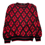 DANIELE ALESSANDRINI maglia tinta unita girocollo con stampa Rosso per Bambino 1231W00055X ROSSO DANIELE ALESSANDRINI 