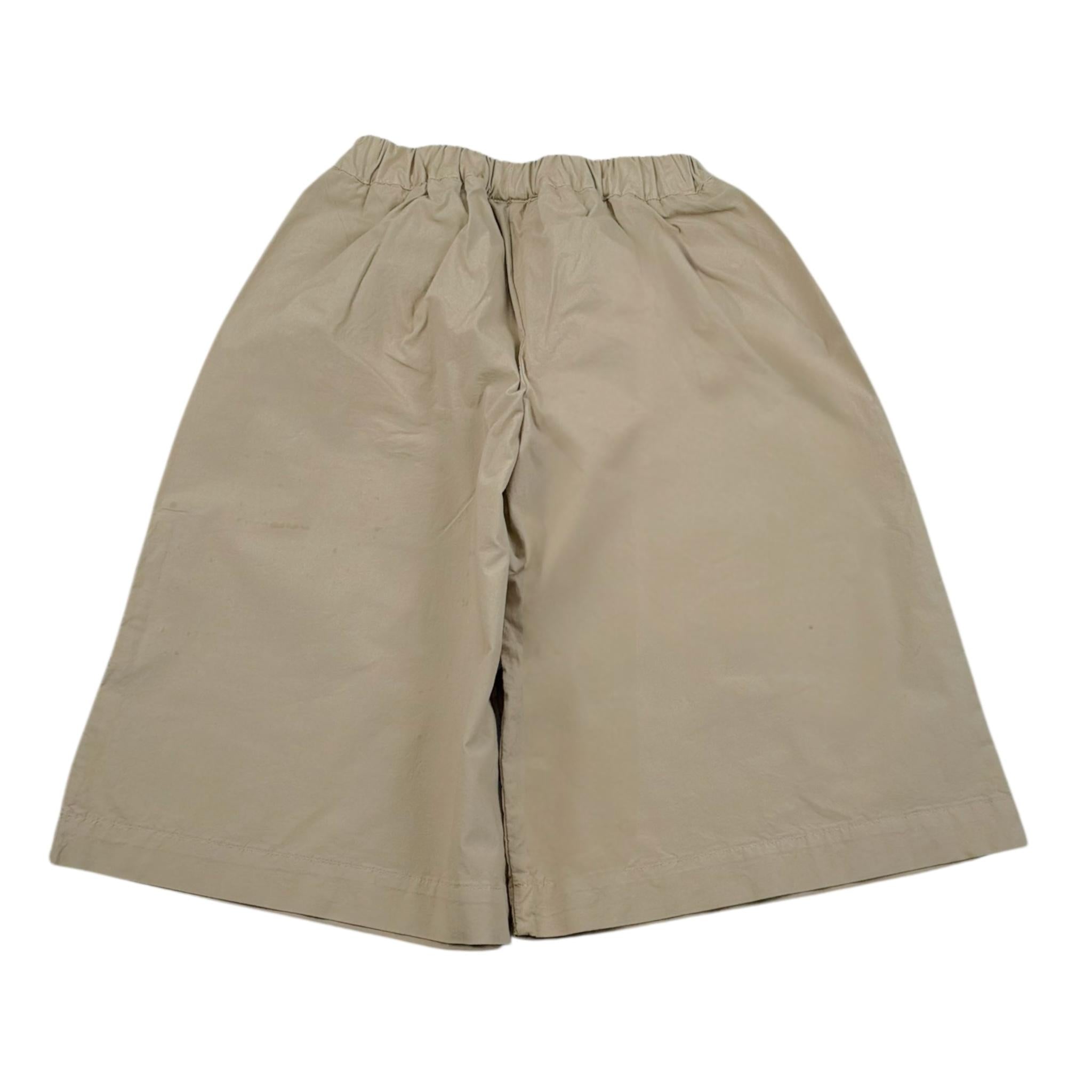 Teddy E Minou Pantalone Modello A Palazzo Tinta Unita per Neonata E25PT017C6035 BEIGE TEDDY E MINOU 