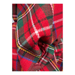 LA STUPENDERIA abito fantasia scozzese mezza manica Rosso per Bambina TCAB24 ROSSO LA STUPENDERIA 