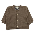 LALALU' cardigan tinta unita con taschini Tortora per Bambino MGL3NJ TORTORA LALALU' 