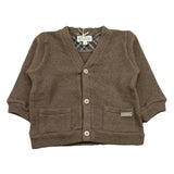 LALALU' cardigan tinta unita con taschini Tortora per Bambino MGL3NJ TORTORA LALALU' 
