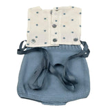 Paz Rodriguez Pagliaccett Giromanica Bicolore per Neonata 022120771 BIANCO/AZZURRO PAZ RODRIGUEZ 