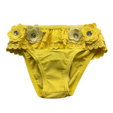 Mayoral Costume Mutandina Tinta Unita con Applicazioni per Neonata 1695 GIALLO MAYORAL 