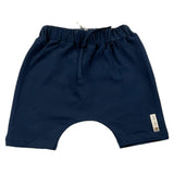 Nanan Bermuda Solid Color With Elastic Waist Blue For Newborn