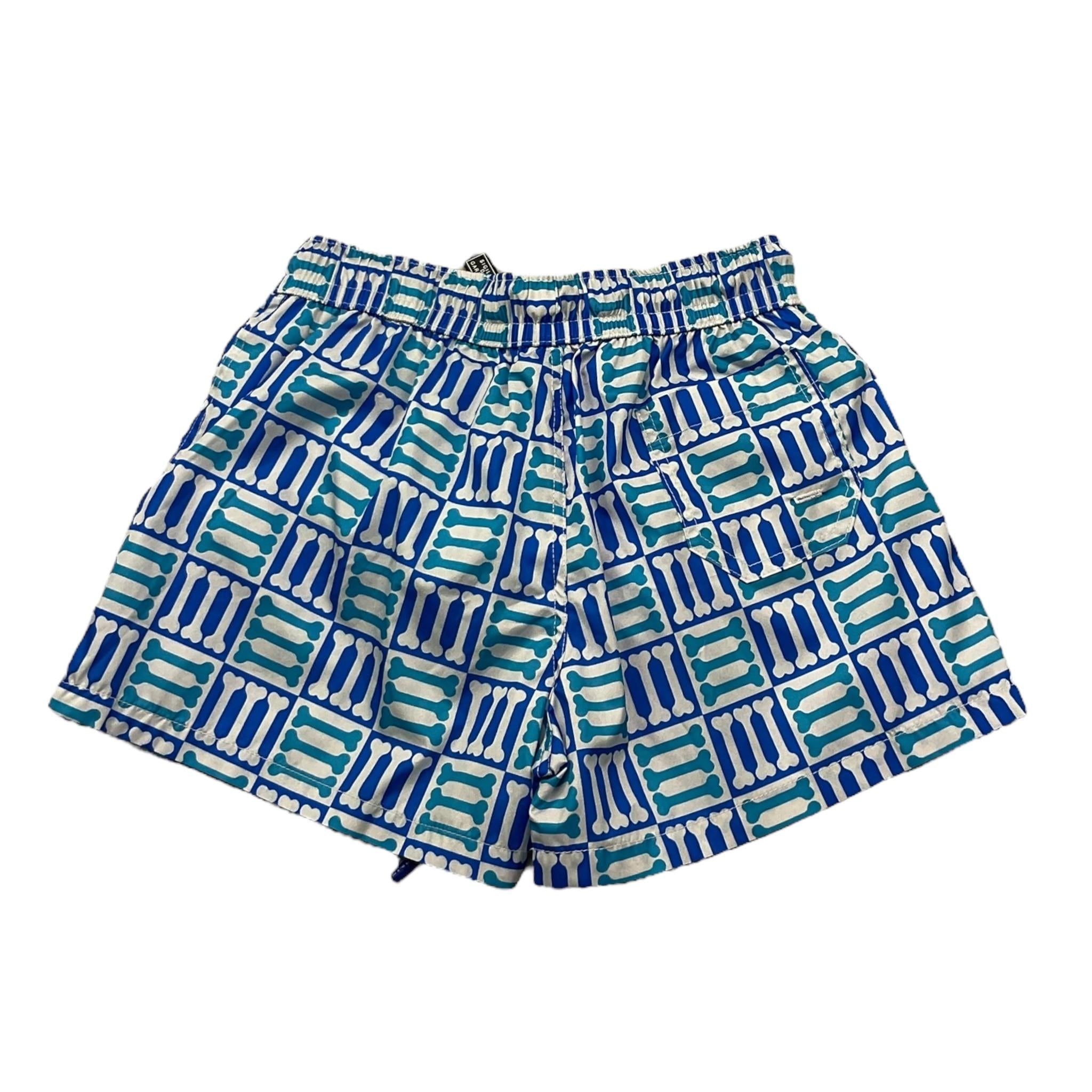 Island Coco Costume Tinta Unita Stampa Fantasia per Bambino ICJ95000 BLU ISLAND COCO 